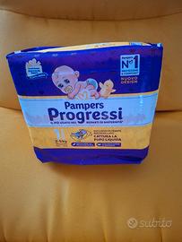 Pampers progressi taglia 1