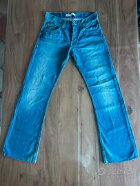 Jeans Levis 512 Bootcut W30 L34 colore blu