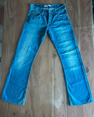 Jeans Levis 512 Bootcut W30 L34 colore blu
