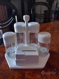 Set porta condimenti con porta stuzzicadenti