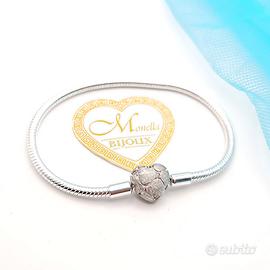 Bracciale cuore argentato misura 19 Modell Pandora