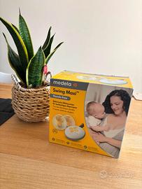 Tiralatte Medela Swing Maxi Hands-free doppio