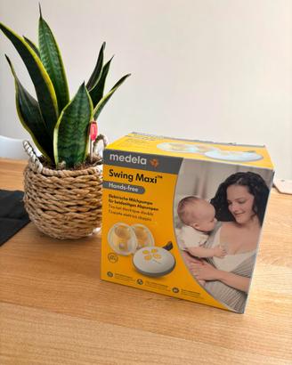 Tiralatte Medela Swing Maxi Hands-free doppio
