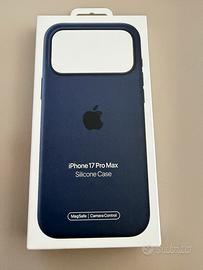 Iphone 17 pro max Silicon Case blu