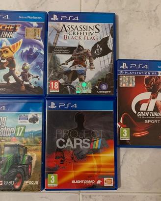 Videogiochi per Playstation 4