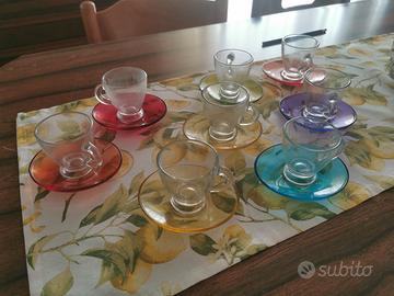 set 11 tazzine da caffe