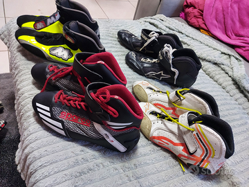 Scarpe kart Mir Sparco Alpinestars 38 37 35 34 kid