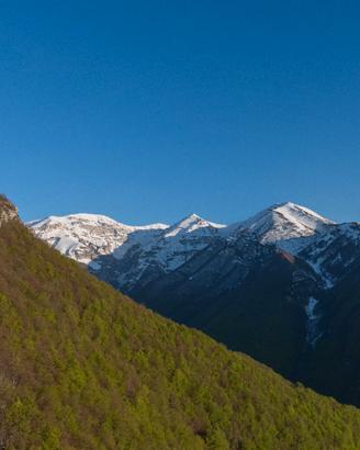 Valle Orfento dall'alto dimens. A3 Cm. 29,7 x 42
