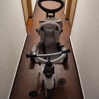 passeggino + triciclo per bambino con cappottina