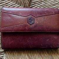 portafogli Lumberjack cuoio nuovo vintage 