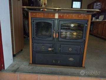 STUFA A LEGNA IN GHISA – Anselmo Cola mod. JOANNA