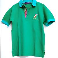 t shirt polo Best Company anni 80 verde golf