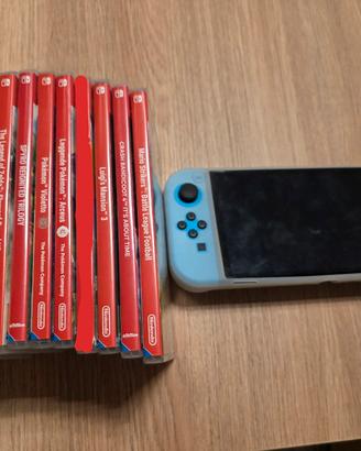 Nintendo switch oled con giochi