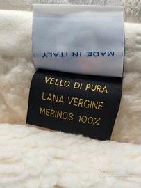 Coperta matrimoniale in lana merinos 