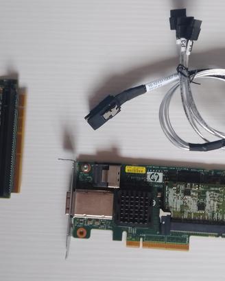 Raid Controller HP e cavo SAS sata