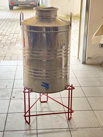 Fusto contenitore per olio