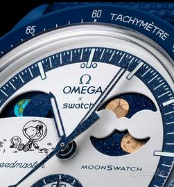 OMEGA SWATCH GOLD MISSION TO EARTHPHASE MOONSHINE