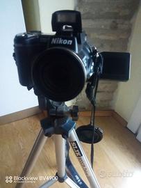 MACCHINA FOTO NIKON COOLPIX 5700 + CAVALLETTO SLIK