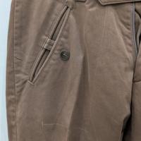 Pantalone marrone Sober elegante con stile vintage