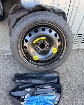 Kit ruotino scorta 5x108