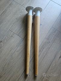 Due gambe tavolo IKEA HILVER