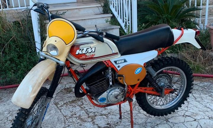 KTM GS6 125 marzo 1978-pezzo da collezione