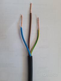 Cavo elettrico 3 x 1.0 H05V2V2-F in PVC
