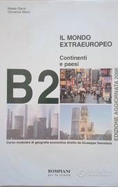 Libro geografia Bompiani B2 Extraeuropeo