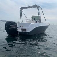 Barca Molinari motore 40/60 mercury pro