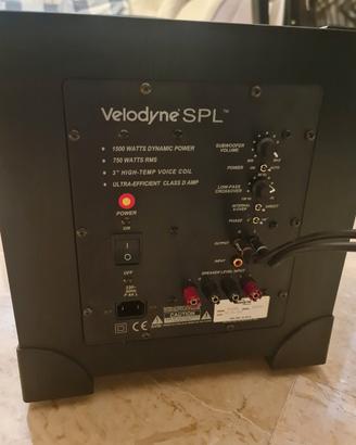 Velodyne subwoofer SPL10BV 1500W