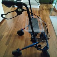 Deambulatore rollator pieghevole Dyone Mopedia
