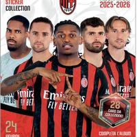STICKER Album MILAN 2025/2026 + SET COMPLETO 216 f