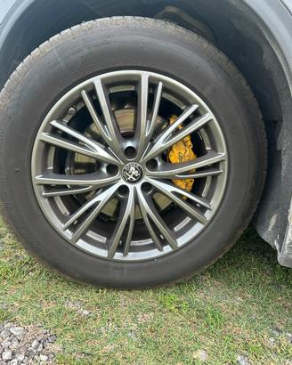 Cerchio + gomme estive stelvio
