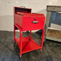 Antica Cassetta porta Attrezzi rossa 