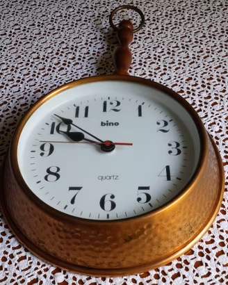 Orologio in rame da parete