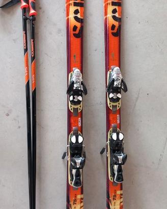 SCI SALOMON R19 L175 CON RACCHETTE COBER