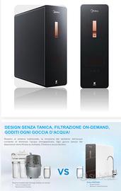 Addio bottiglie di plastica (depuratore)