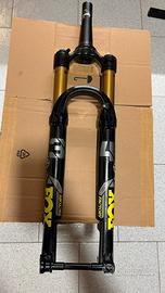 Forcella Fox 34 SC Factory 120mm giallo arancione