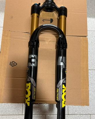 Forcella Fox 34 SC Factory 120mm giallo arancione