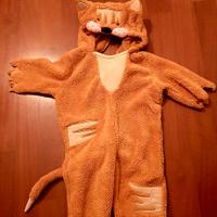 costume di carnevale 1-2 anni volpina