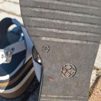 Sandali zeppa bianchi in pelle – n. 38