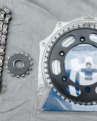 catena corona pignone husqvarna 701