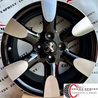 4 CERCHI IN LEGA ORIGINALI R16 PEUGEOT 206 208 307