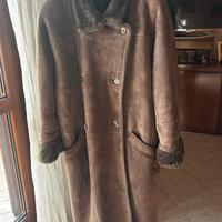 Cappotto montone marrone Titta Colombo Tg. 44