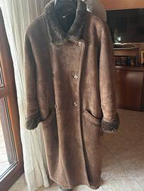 Cappotto montone marrone Titta Colombo Tg. 44