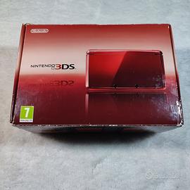 NINTENDO 3DS ROSSO CIB CONDIZIONI 10/10 SCATOLA