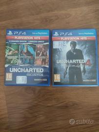 Uncharted 1, 2, 3, 4, PS 4