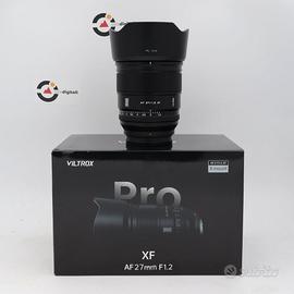Viltrox AF 27mm f1.2 Pro Fuji X Pari al nuovo