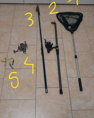Attrezzatura da pesca