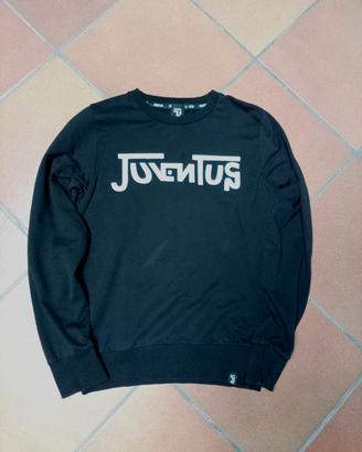 Felpa Juventus nera girocollo originale - Taglia s